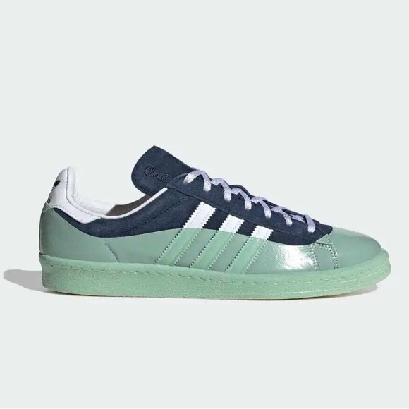adidas Shoes - Adidas x Cali Dewitt navy white mint green campus 80s sneakers special edition